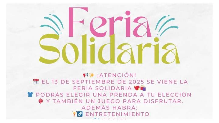 Hoy se realiza la Feria Solidaria de la Fundación Jóvenes del Futuro