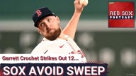 RED SOX POSTCAST: Garrett Crochet Fans 12 & Red Sox Ride Big 1st-Inning to Avoid Being Swept by Yankees