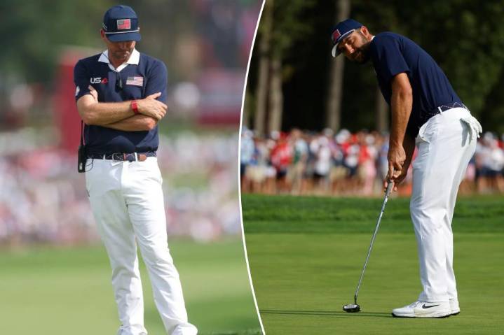 Ryder Cup nightmare continues for Team USA in ugly start to Day 2