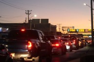 Saturados los cruces internacionales para El Paso este lunes