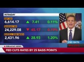 Federal Reserve Cuts Interest Rates by a Quarter Point, Expects More Reductions This Year