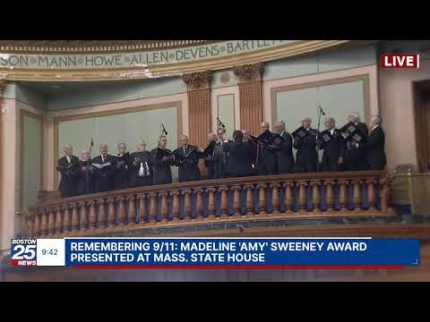 WATCH LIVE: Madeline 'Amy' Sweeney Award for Civilian Bravery.