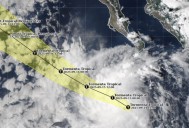 Tormenta tropical Mario provoca lluvias, viento y oleaje en Baja California Sur