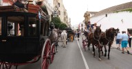 Viaje en diligencia por las calles de Ronda