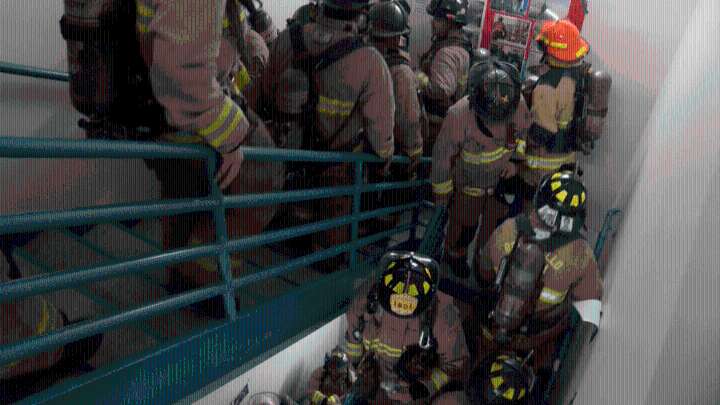 Albuquerque area firefighters climb stairs to honor 9/11 victims