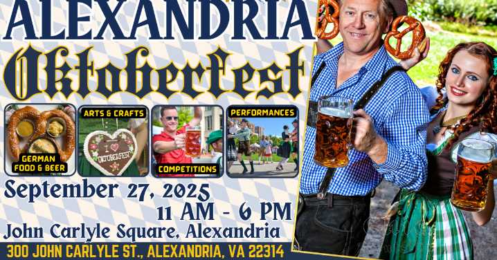 Alexandria Oktoberfest 2025 Returns September 27 to John Carlyle Square