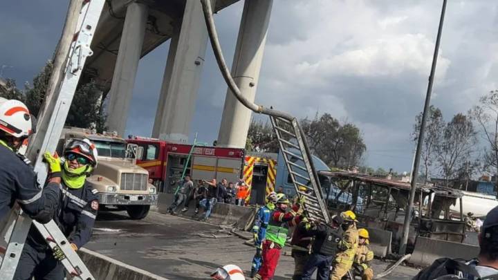 Lista preliminar de lesionados tras explosión de pipa de gas en Puente de la Concordia