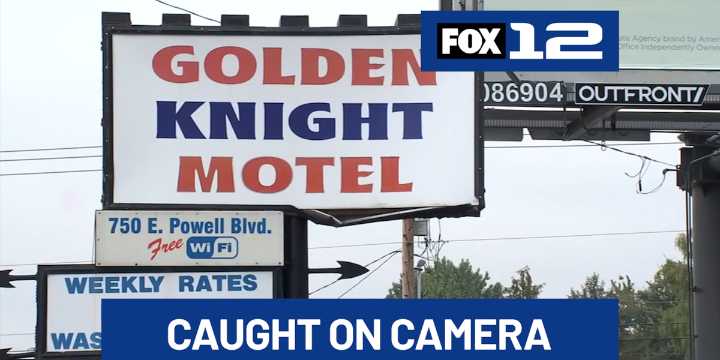 Gresham Police respond to several reports of nude man vandalizing property near motel