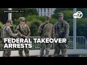 President Trump's federal crime crackdown in DC results in 2,000+ arrests