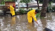Atienden autoridades capitalinas afectaciones por tormenta con lluvia y granizo