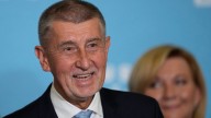 Former Czech populist Prime Minister Andrej Babis attacked at a rally ahead of October elections