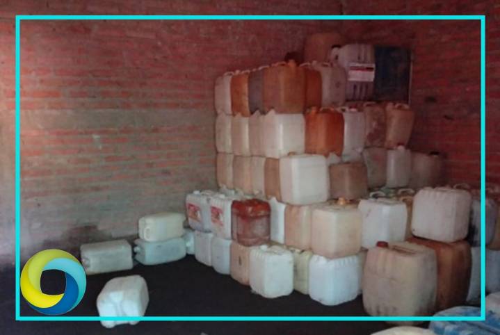 Aseguran más de 11 mil litros de huachicol en Tonalá, Jalisco