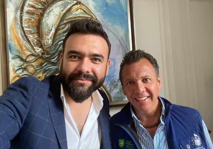 Silem García: de la foto con Lemus a la ficha “retocada” de la Interpol