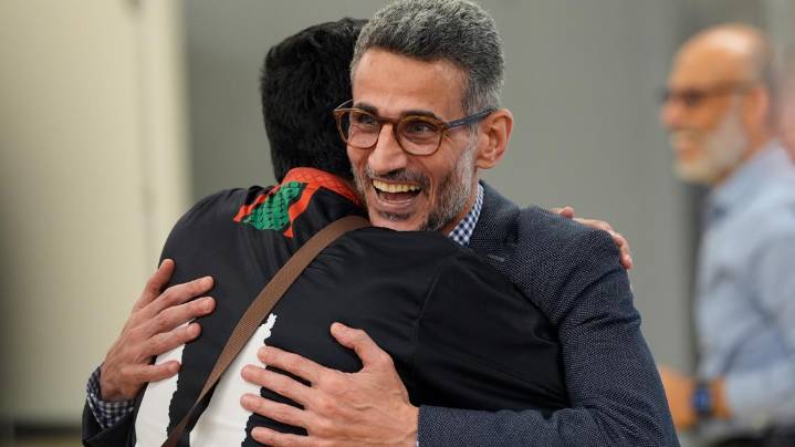Tears of joy as Egyptian immigrant and Cincinnati chaplain is released from detention
