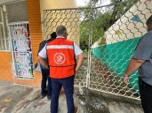 Reparan daños en escuelas de NL debido a las lluvias