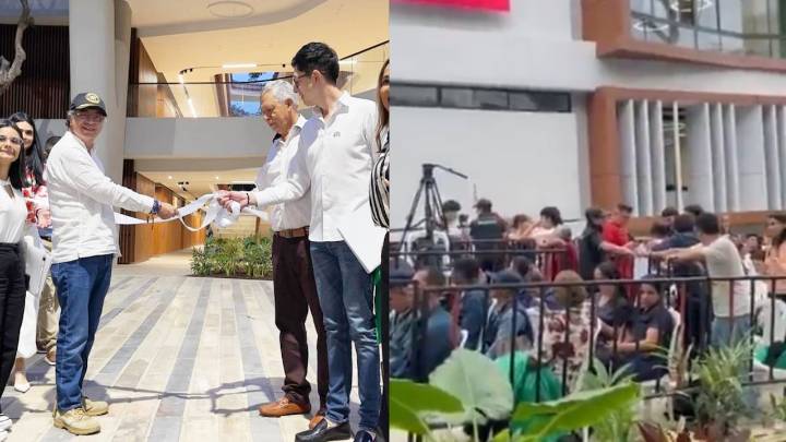 Estudiantes de la UIS esperan desde hace más de tres horas a Petro para la inauguración del edificio del Instituto de Lenguas: “No adjudicó nada”