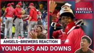 ANGELS POSTCAST: Denzer Guzman & Christian Moore HOMER but Caden Dana STRUGGLES in loss to Brewers