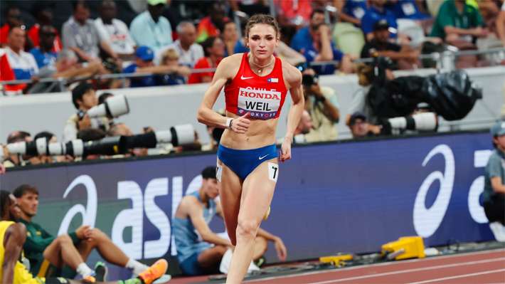Cuándo vuelve a correr Martina Weil y cuáles son las chances de clasificar a la final de los 400 metros del Mundial de atletismo