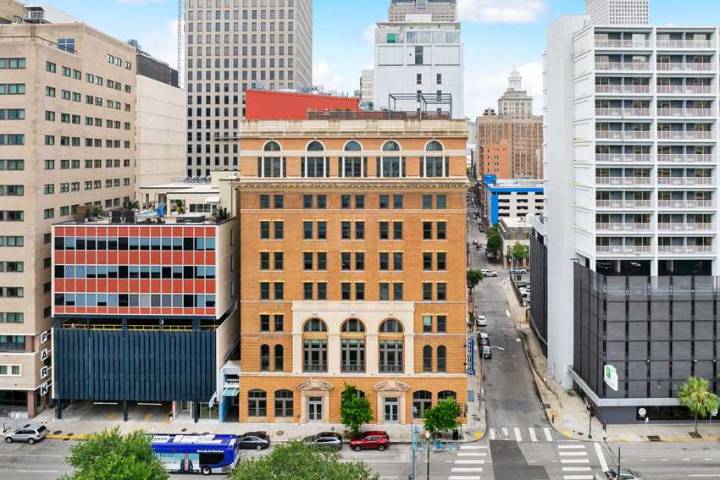 Historic Pythian Building in New Orleans listed for sale