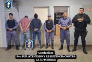Policías heridos por evitar un incidente