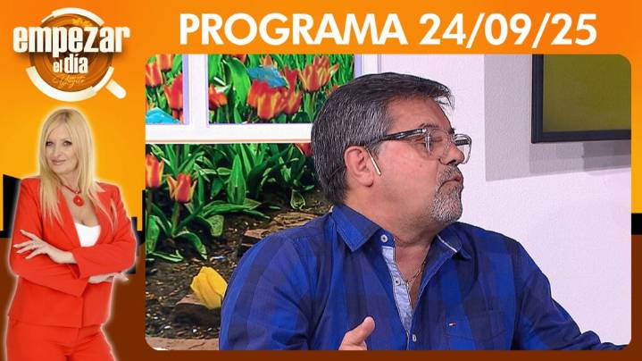 Empezar el día - Programa del del 24/09/25- NOS VISITA RICARDO CARUSO LOMBARDI