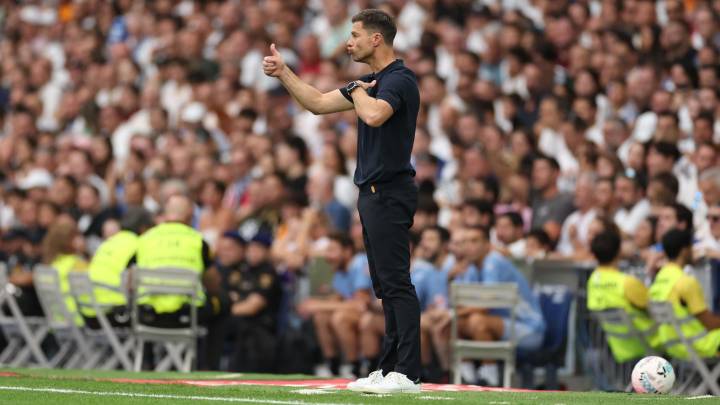 Xabi Alonso habla en la rueda de prensa sobre el enfado de Vinicius