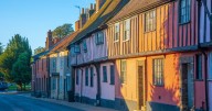 The beautiful town 2 hours from London with houses under £300K according to Rightmove and UK's smallest pub