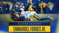 Feature: Emmanuel Forbes Jr. showed off improved physicality, natural instincts as Week 1 starter