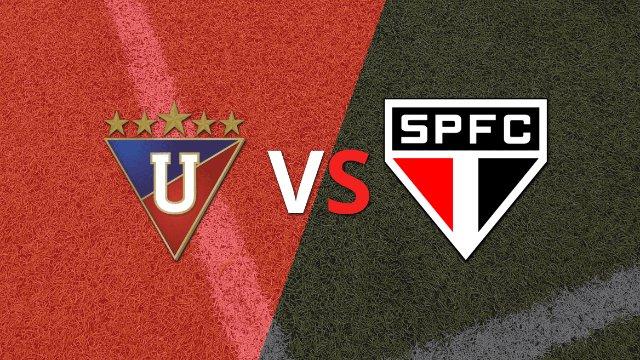 Liga de Quito se enfrenta ante la visita São Paulo por la llave 1