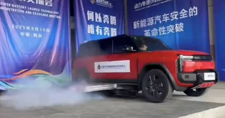 The new, unusual solution to EV fires: High
