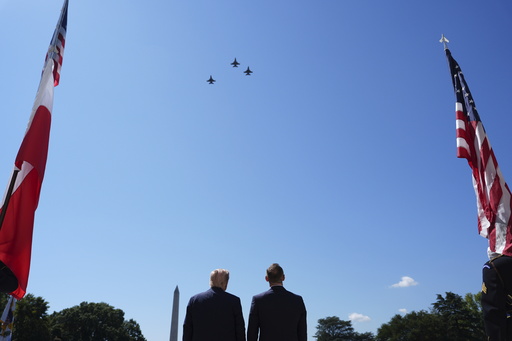 Trump assures Polish leader of a continued robust US military presence in the European nation