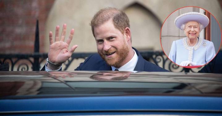 Prince Harry Visits Queen Elizabeth's Grave As He Returns To The U.K.