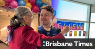 ‘On such a high’: Fans welcome triumphant Lions at Brisbane Airport