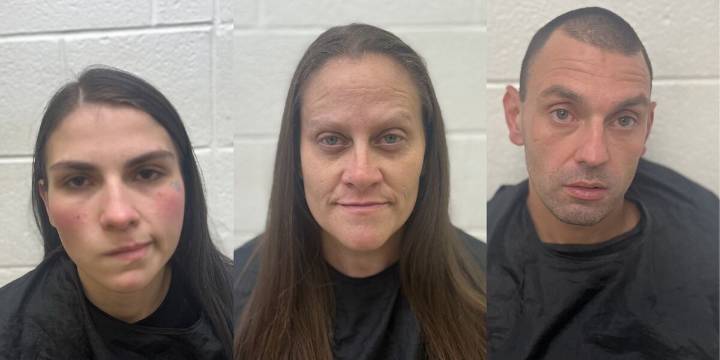 Rutherford Co. traffic stop leads to 3 arrests, drug seizure, deputies say