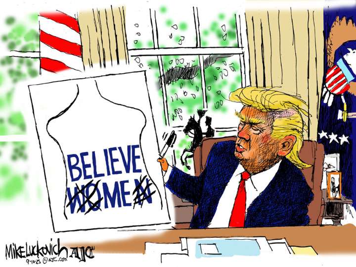 Cartoon: It's a just hoax, okay?