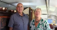 Australian couple living in vintage Lothian Bus say 'life doesn't get much better'