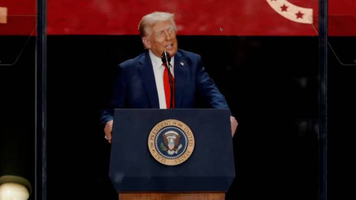 Trump en el homenaje a Charlie Kirk: "Es un mártir de la libertad estadounidense"