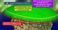 Northern Lights may be visible in Montana on Monday night
