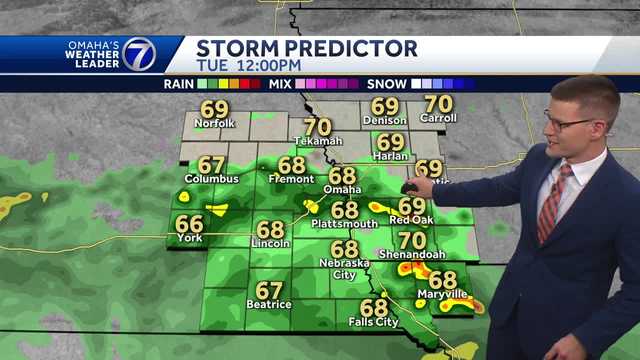 What to know: On and off showers possible Tuesday, nice stretch ahead