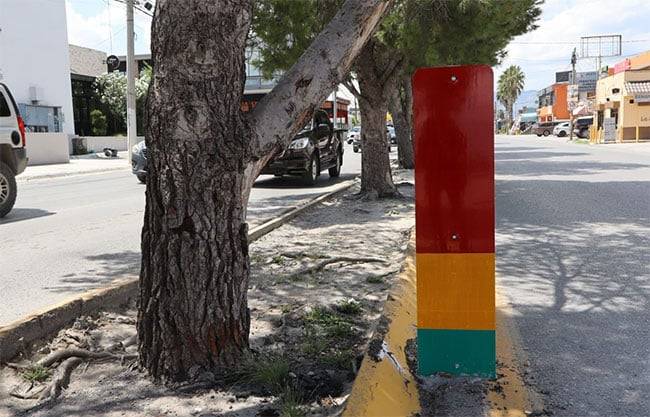 Instalan los primeros semáforos pluviales en Saltillo