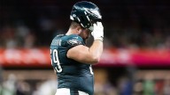 Eagles’ Landon Dickerson leaves Cowboys game amid injury concern