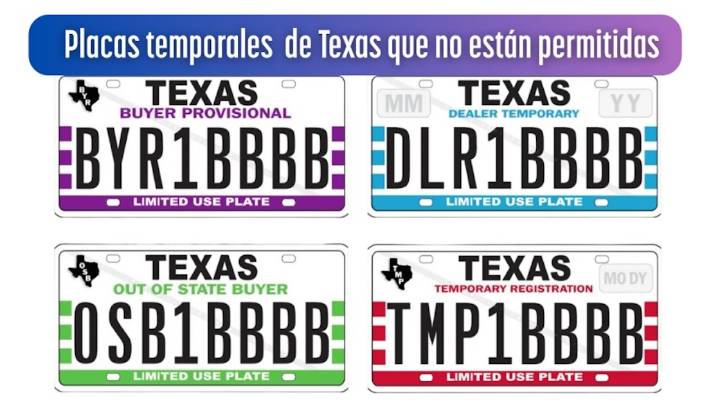 Inválidas placas de papel Tejanas, Informa Fideicomiso de Puentes