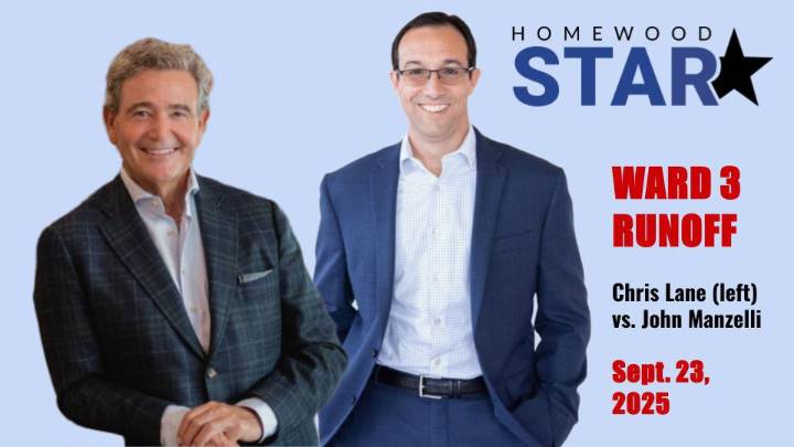 Absentee ballot deadline Sept. 18 for Homewood Ward 3 runoff