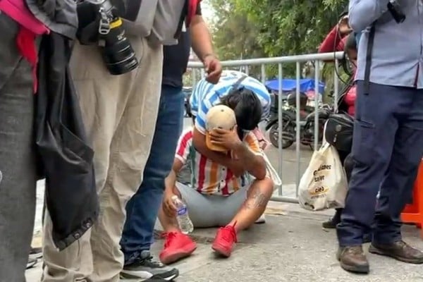 '¡No, mi papá no, no puede ser!'