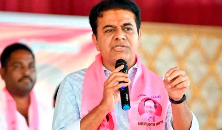 KTR accuses Congress and BJP of betraying farmers and people