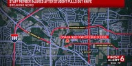 Omaha high school staff member injured by student with knife