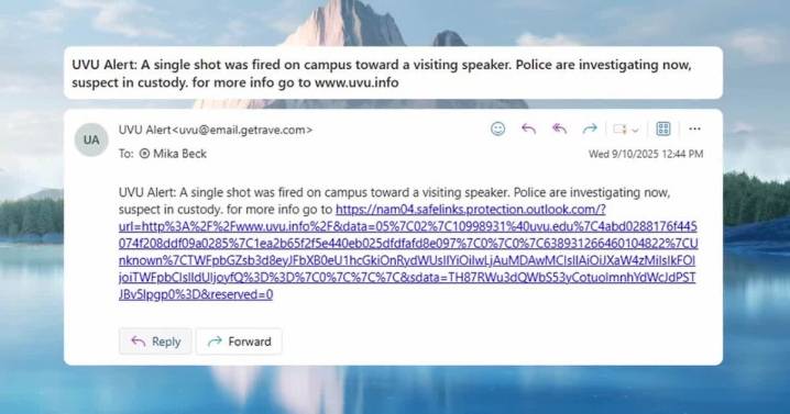 Utah Valley student who was ‘in panic’ petitions for change after Kirk shooting