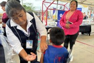 Vacunados el 65% de alumnos contra el sarampión