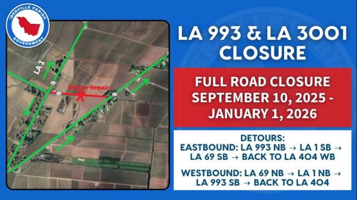 Stretch of highway in White Castle to begin months