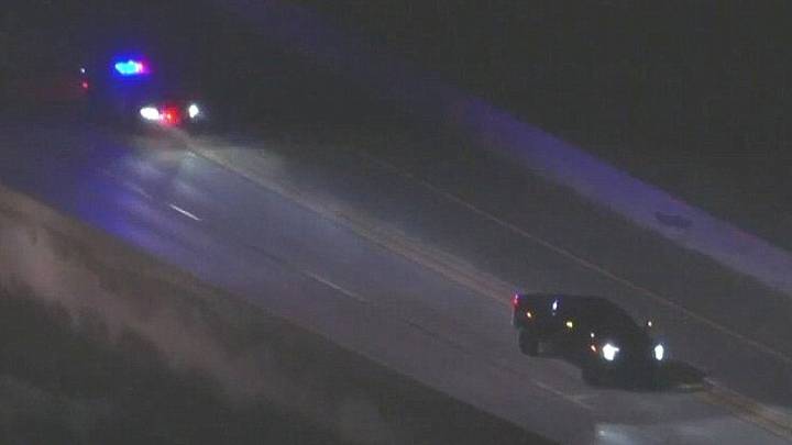 LIVE: Police chase underway near Santa Clarita